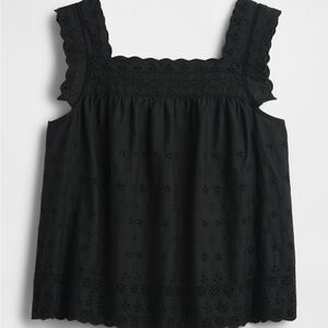 Gap x Doen Eyelet Top XXS